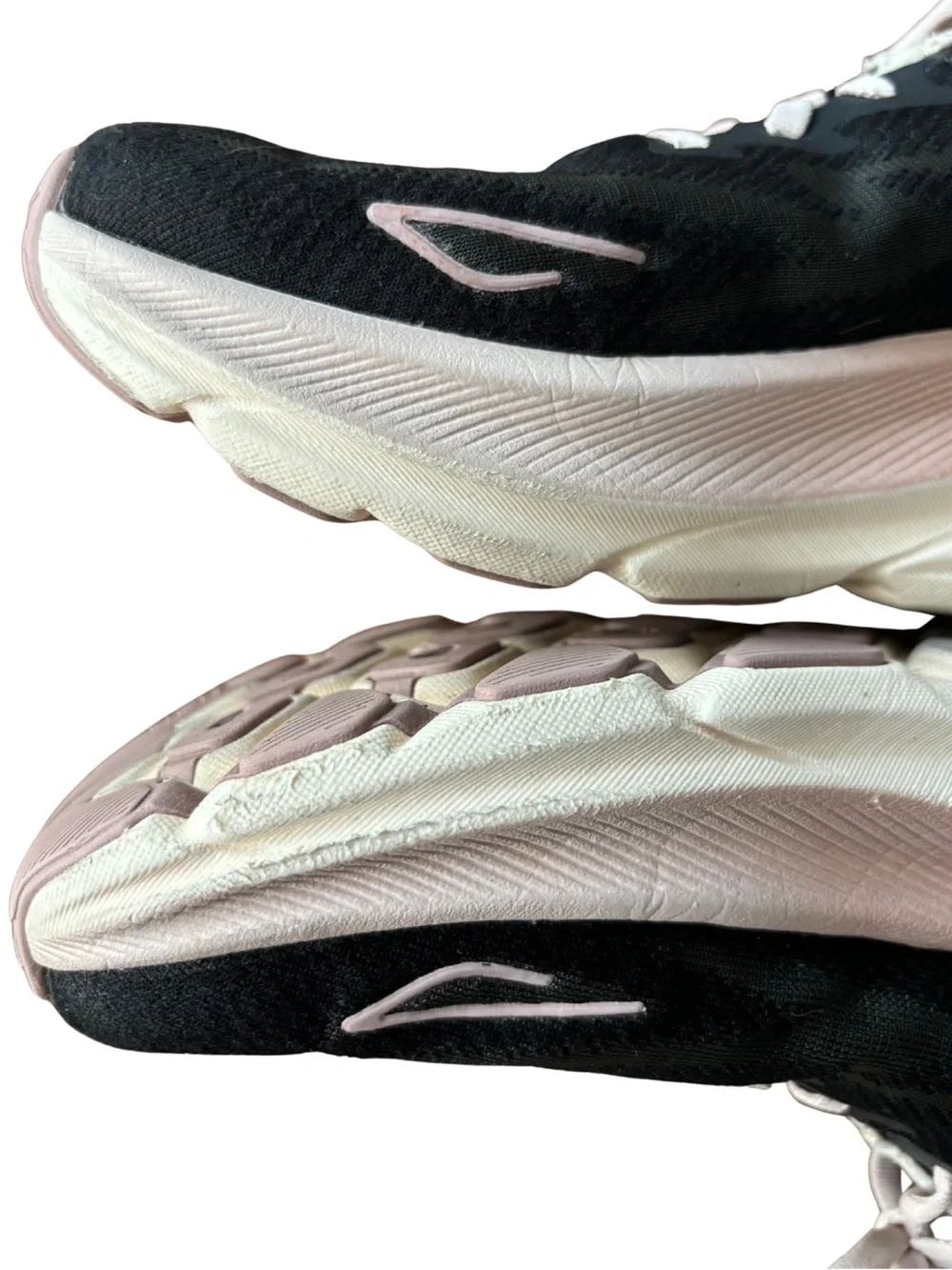 HOKA Clifton 9 Women’s Running Shoes Black Pink US 8.5 Athletic